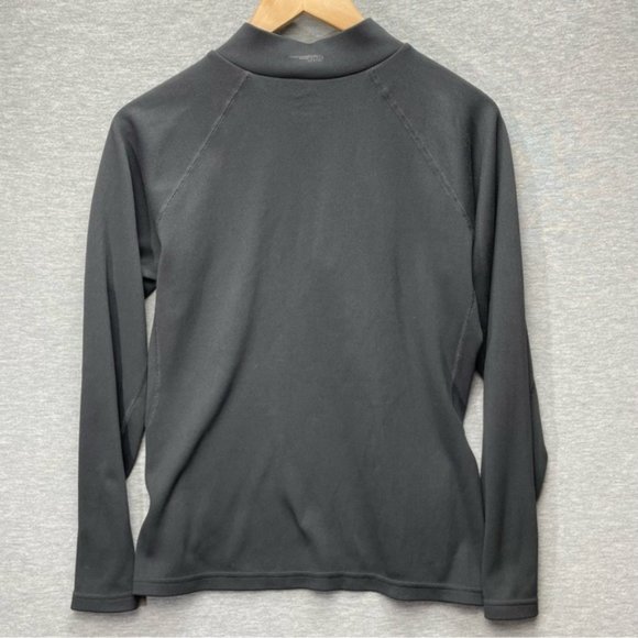 Avia Womens Black Quarter Zip Pullover Size Medium Long Sleeve - Picture 4 of 7